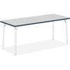 Lorell Classroom Activity Tabletop - Gray Nebula Rectangle, High Pressure Laminate (HPL) Top - 72'' Table Top Width x 30'' Table Top Depth x 1.13'' Table Top Thickness - Assembly Required - 1 Each