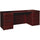 Lorell Prominence 2.0 Double-Pedestal Credenza - 66'' x 24''29'' , 1'' Top - 2 x File Drawer(s) - Double Pedestal on Left/Right Side - Band Edge - Material: Particleboard - Finish: Thermofused Melamine (T