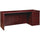 Lorell Prominence 2.0 Right-Pedestal Credenza - 72'' x 24''29'' , 1'' Top - 2 x File Drawer(s) - Single Pedestal on Right Side - Band Edge - Material: Particleboard - Finish: Thermofused Melamine (TFM)