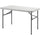 Lorell Ultra-Lite Banquet Table - Light Gray Rectangle Top - Dark Gray Base - 450 lb Capacity x 48'' Table Top Width x 30'' Table Top Depth x 2'' Table Top Thickness - 29'' Height - Gray - High-density Po