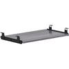 Lorell Universal Keyboard Tray - 26'' x 0.8'' x 15.4'' - Finish: Charcoal