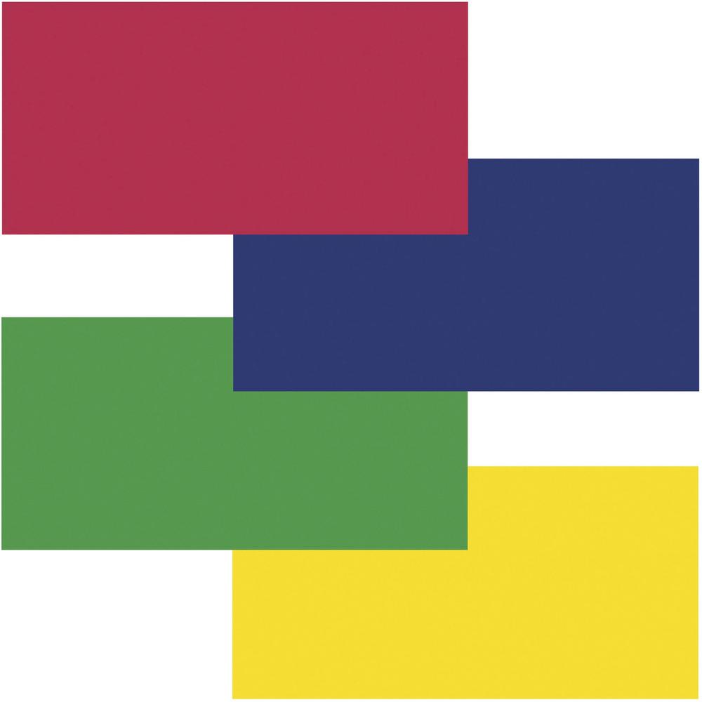 Fadeless Primary Colors Bulletin Art Paper - Fun and Learning, Table Skirting, Display, Decoration, Art Project, Craft Project, Bulletin Board - 3.25''Height x 48''Width x 12 ftLength - 4 / Carton - Fla
