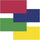 Fadeless Primary Colors Bulletin Art Paper - Fun and Learning, Table Skirting, Display, Decoration, Art Project, Craft Project, Bulletin Board - 3.25''Height x 48''Width x 12 ftLength - 4 / Carton - Fla