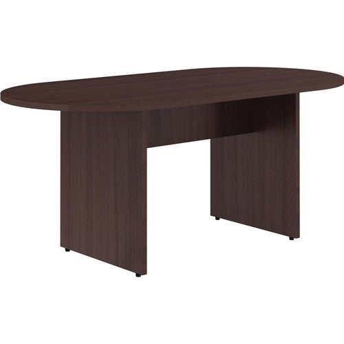 Lorell Essentials Oval Conference Table - 72'' x 36'' x 1.3'' x 29.5''