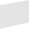 Lorell Adaptable Panel Divider - 24'' Width x 2'' Height x 37'' Depth - Aluminum, Acrylic - Frosted - 1 Each