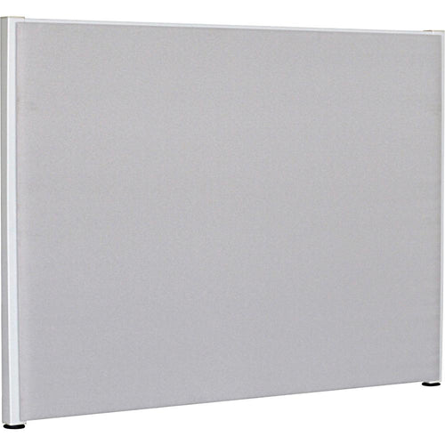 Lorell Panel System Partition Fabric Panel - 72'' Width x 48'' Height - Fabric, Steel - Gray - 1 Each