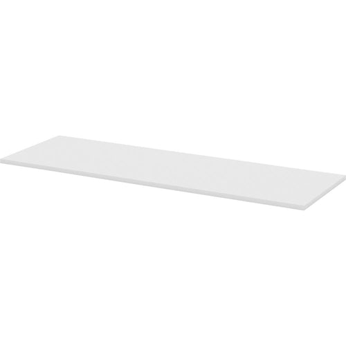 Lorell Training Tabletop - White Rectangle Top - 72'' Table Top Length x 24'' Table Top Width x 1'' Table Top ThicknessAssembly Required - Particleboard, Melamine Top Material - 1 Each