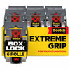 Scotch Box Lock Dispenser Packaging Tape - 22.20 yd Length x 1.88'' Width - Clear - Dispenser Included - 6 Rolls/Pack - 6 / Pack