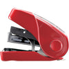 MAX Flat Clinch Mini Stapler - Staples Upto 25 Sheet - Red - 1 Each - Max