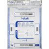 ControlTek TripLOK High-Performing Security Bags - 20'' Length x 15'' Width - Seal Closure - Clear - Polyethylene - Cash, Bill, Deposit - 50/Pack - 50 / Pack - CONTROLTEK
