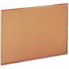 Universal Bulletin Board - 36'' Board Height x 48'' Board Width x 1.20'' Board Depth - Brown Natural Cork, Tan Surface - Durable, Self-healing - Oak Wood Frame - 1 Each
