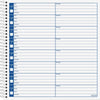 Adams Voice Mail Log Book - 60 Sheet(s) - Spiral Bound - 7.50'' x 8.50'' Sheet Size - 2 / Pack