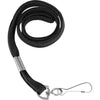 SICURIX Shoelace-style Flat Hook Lanyard - 100 / Box - 36'' Length - Black
