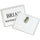 C-Line Clip Style Name Badge Holder Kit - Sealed Holders with Inserts, 4 x 3, 50/BX, 95543