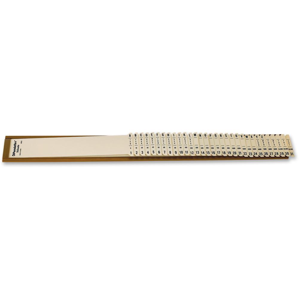 Pendaflex Plastic Sort-All Sorter - 2.5'' Width23.3'' Length - Non-skid Base - Gray - Plastic - 1 Each