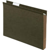 Pendaflex Letter Recycled Hanging Folder - 1'' Folder Capacity - 8 1/2'' x 11'' - Folder - Standard Green - Reinforced, Reinforced Gusset, Acid-free - 10% Recycled - 25 / Box