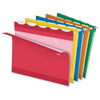 Pendaflex Ready-Tab 1/5 Tab Cut Letter Recycled Hanging Folder - 8 1/2'' x 11'' - Assorted - 10% Recycled - 25 / Box