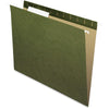 Pendaflex Essentials 1/3 Tab Cut Letter Recycled Hanging Folder - 8 1/2'' x 11'' - Standard Green - 100% Recycled - 25 / Box
