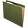 Pendaflex Essentials 1/3 Tab Cut Letter Recycled Hanging Folder - 8 1/2'' x 11'' - Standard Green - 100% Recycled - 25 / Box