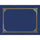 Geographics Letter, A4+ Recycled Certificate Holder - 8 1/2'' x 11'' , 10'' x 8'' , 8 17/64'' x 11 11/16'' - Linen - Navy Blue - 30% Recycled - 6 / Pack