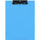 Saunders Acrylic Clipboard - 0.50'' Clip Capacity - 9'' x 12'' - Acrylic - Blue - 1 Each