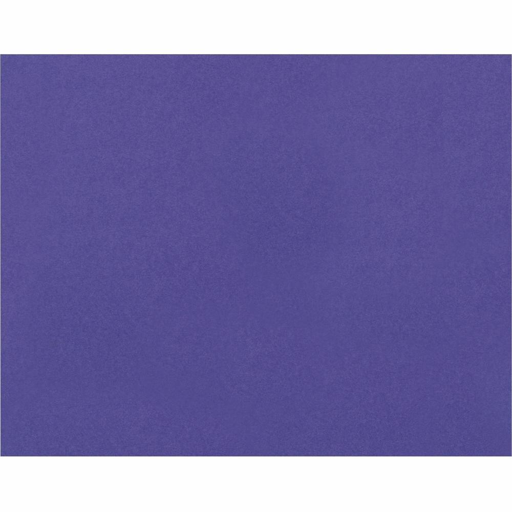 Pacon Railroad Board - Art, Mat, Painting, Marker, Poster, Stenciling, Mounting, Block Printing - 22''Height x 28''Width - 25 / Carton - Purple