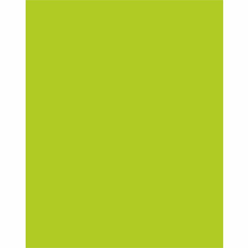 UCreate Neon Poster Board - 22''Width x 28''Length - 25 / Carton - Hot Lime