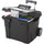 Storex Premium File Cart - Telescopic Handle - Steel, Plastic - 15'' Length x 16.4'' Width x 17'' Depth Height - Black - 1 Each