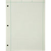 Ampad Engineering Computation Pad - 200 Sheets - Both Side Ruling Surface - Ruled Margin - 15 lb Basis Weight - Letter - 8 1/2'' x 11'' - Green Tint Paper - Chipboard Backing - 1 / Pad