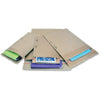 Jiffy Mailer Padded Self-seal Mailers - Multipurpose - #0 - 6'' Width x 10'' Length - Self-sealing Flap - Kraft - 25 / Carton - Natural Kraft, Satin Gold