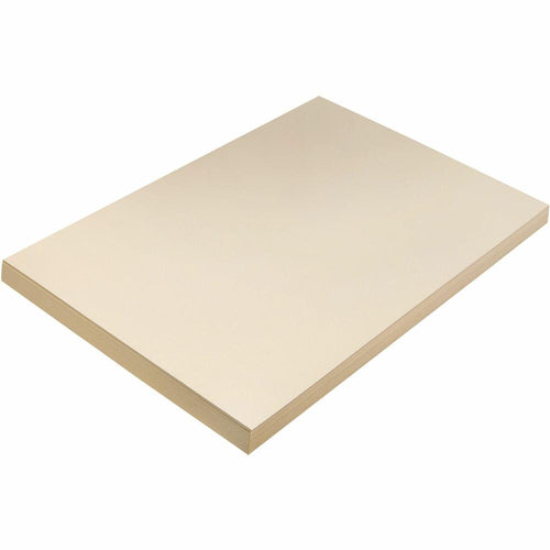 Pacon Medium Weight Manila Tagboard - Art Project, Craft Project - 12''Width x 18''Length - 100 / Pack - Manila