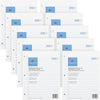 Sparco Notebook Filler Paper - Letter - 200 Sheets - Ruled Red Margin - 16 lb Basis Weight - Letter - 8 1/2'' x 11'' Sheet Size - White Paper - Subject - 200/Pack - 10 / Bundle