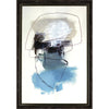 Lorell In The Middle II Framed Abstract Art - 27.50'' x 39.50'' Frame Size - Aqua - 1 Each