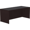 Lorell Essentials Series Rectangular Desk Shell - 72'' x 30''29.5'' Desk Shell, 1'' - Finish: Espresso