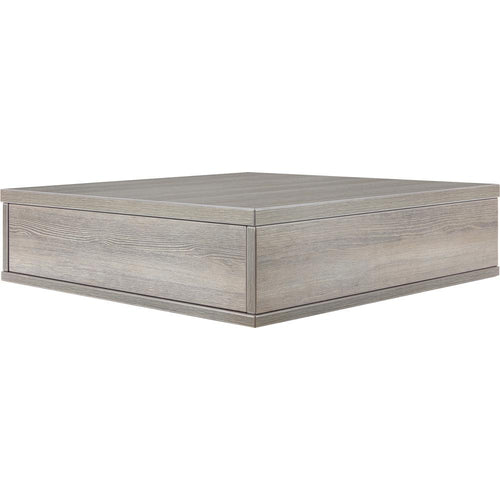 Lorell Contemporary Reception Collection Sectional Tabletop - 25.3'' x 25.5''6.6'' - Finish: Weathered Charcoal, Laminate
