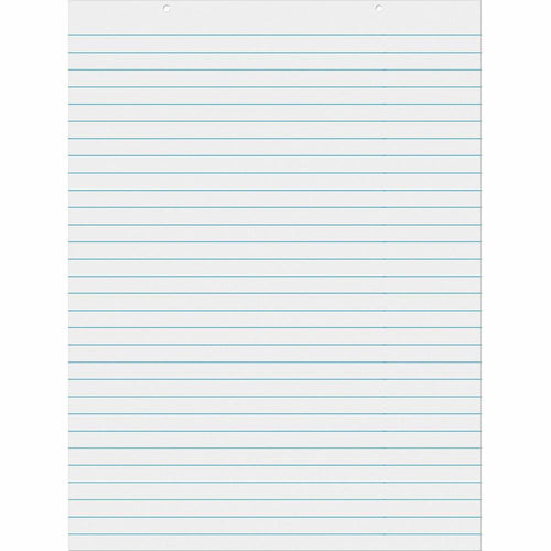Pacon Chart Table - 70 Sheets - Glue - Ruled - 1'' Ruled - Unruled Margin - 24'' x 32'' - White Paper - Bond Paper - 1 Each