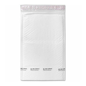 Sealed Air Tuffgard Premium Cushioned Mailers - Bubble - #1 - 7 1/4'' Width x 12'' Length - Peel & Seal - Poly - 25 / Carton - White