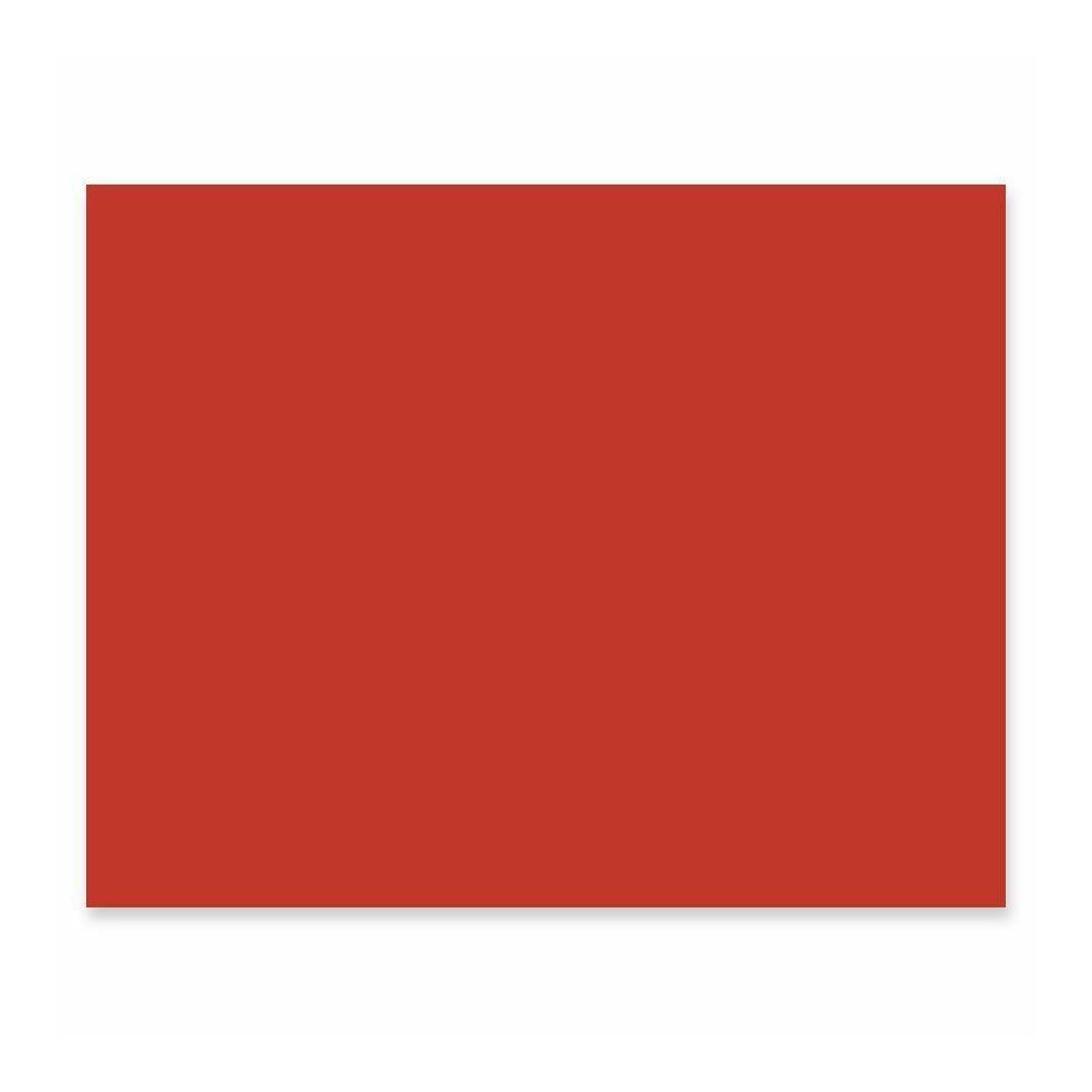 Pacon Railroad Board - Art, Mat, Mounting, Poster, Block Printing, Stenciling - 28''Height x 22''Width - 25 / Carton - Red