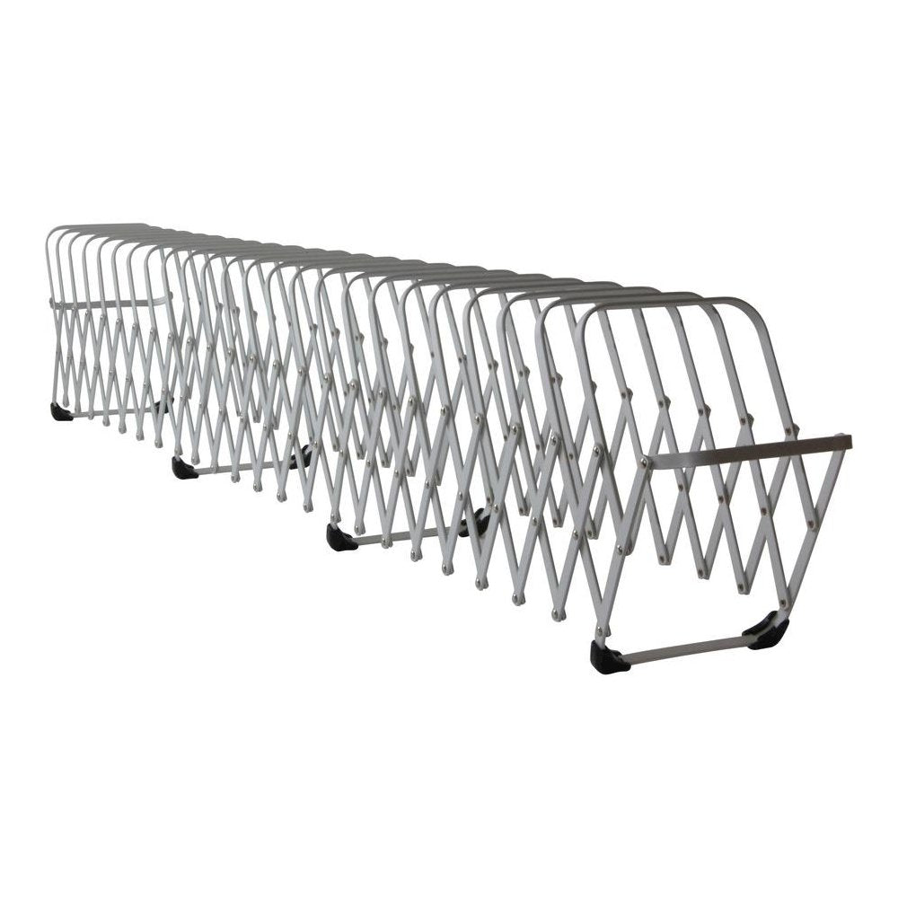 LEE Flexible Expandable Collator/Sorter/File - 24 - 7'' Height x 11'' Width x 10.5'' DepthDesktop - 22% Recycled - Silver - Aluminum - 1 Each