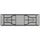 Lorell Ultra-Lite Banquet Table - Light Gray Rectangle Top - Dark Gray Base - 600 lb Capacity x 96'' Table Top Width x 30'' Table Top Depth x 2'' Table Top Thickness - 29'' Height - Gray - High-density Po