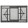 Lorell Ultra-Lite Banquet Table - Light Gray Rectangle Top - Dark Gray Base - 450 lb Capacity x 48'' Table Top Width x 30'' Table Top Depth x 2'' Table Top Thickness - 29'' Height - Gray - High-density Po