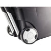 Storex Premium File Cart - Telescopic Handle - Steel, Plastic - 15'' Length x 16.4'' Width x 17'' Depth Height - Black - 1 Each