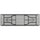 Lorell Ultra-Lite Banquet Table - Light Gray Rectangle Top - Dark Gray Base - 600 lb Capacity x 96'' Table Top Width x 30'' Table Top Depth x 2'' Table Top Thickness - 29'' Height - Gray - High-density Po