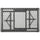 Lorell Ultra-Lite Banquet Table - Light Gray Rectangle Top - Dark Gray Base - 450 lb Capacity x 48'' Table Top Width x 30'' Table Top Depth x 2'' Table Top Thickness - 29'' Height - Gray - High-density Po
