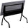 Lorell Flip Top Training Table - Charcoal Rectangle, Melamine Top - Black Four Leg Base - 4 Legs x 60'' Table Top Width x 23.60'' Table Top Depth - 29.50'' Height - Melamine - 1 Each