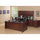 Lorell Essentials Series Rectangular Desk Shell - 59'' x 29.5'' x 1'' x 29.5'' - Finish: Laminate, Mahogany - Grommet, Modesty Panel, Durable, Adjustable Feet