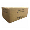 Tablemate Heavy-duty Plastic Table Covers - 108'' Length x 54'' Width - Plastic - White - 6/Pack - 4 / Carton