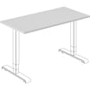 Lorell Training Tabletop - Gray Rectangle Top - 48'' Table Top Length x 24'' Table Top Width x 1'' Table Top ThicknessAssembly Required - Particleboard, Melamine Top Material - 1 Each