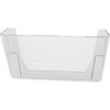 Deflecto EZ Link Stackable DocuPocket - 1 Compartment(s) - 7'' Height x 13'' Width x 4'' Depth - Stackable - Clear - Plastic - 1 Each - deflecto