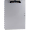 Saunders Tuff Writer Recycled Aluminum Clipboard - 1'' Clip Capacity - Side Opening - 12'' - Aluminum - Silver - 1 Each